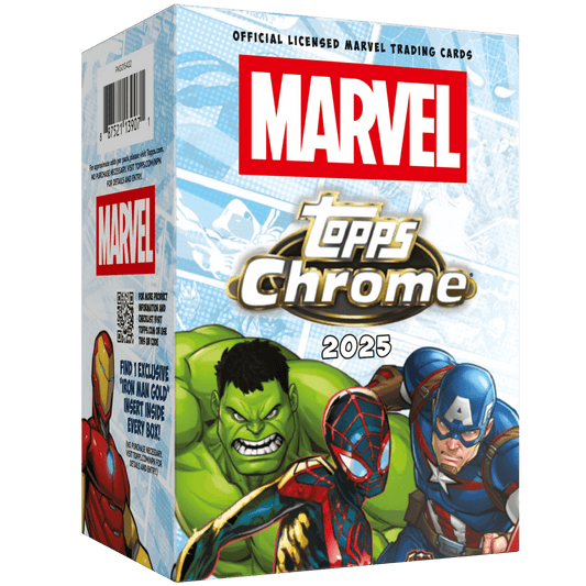 TOPPS 2025 MARVEL COMICS CHROME VALUE BOX