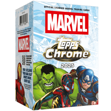 TOPPS 2025 MARVEL COMICS CHROME VALUE BOX