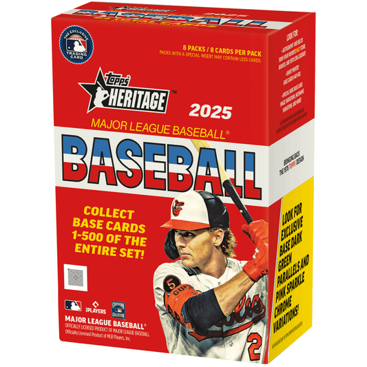 2025 TOPPS HERITAGE BASEBALL VALUE BOX