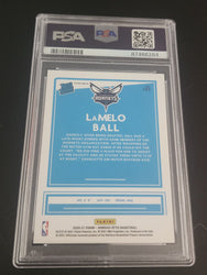 2020-21 Panini Donruss Optic Blue Velocity #153 Rookie Rc Lamelo Ball Psa 10