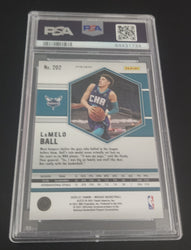 2020-21 Panini Mosaic Red Mosaic #202 Rookie Rc Lamelo Ball Psa 10