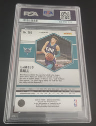 2020-21 Panini Mosaic Red Green Choice #202 Rookie Rc Lamelo Ball Psa 10