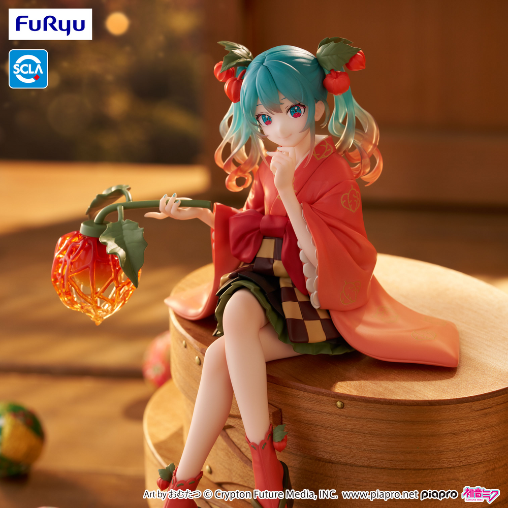 HATSUNE MIKU NOODLE STOPPER FIGURE -FLOWER FAIRY WINTER CHERRY-