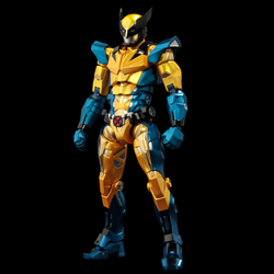MARVEL FIGHTING ARMOR WOLVERINE ACTION FIGURE (REISSUE)