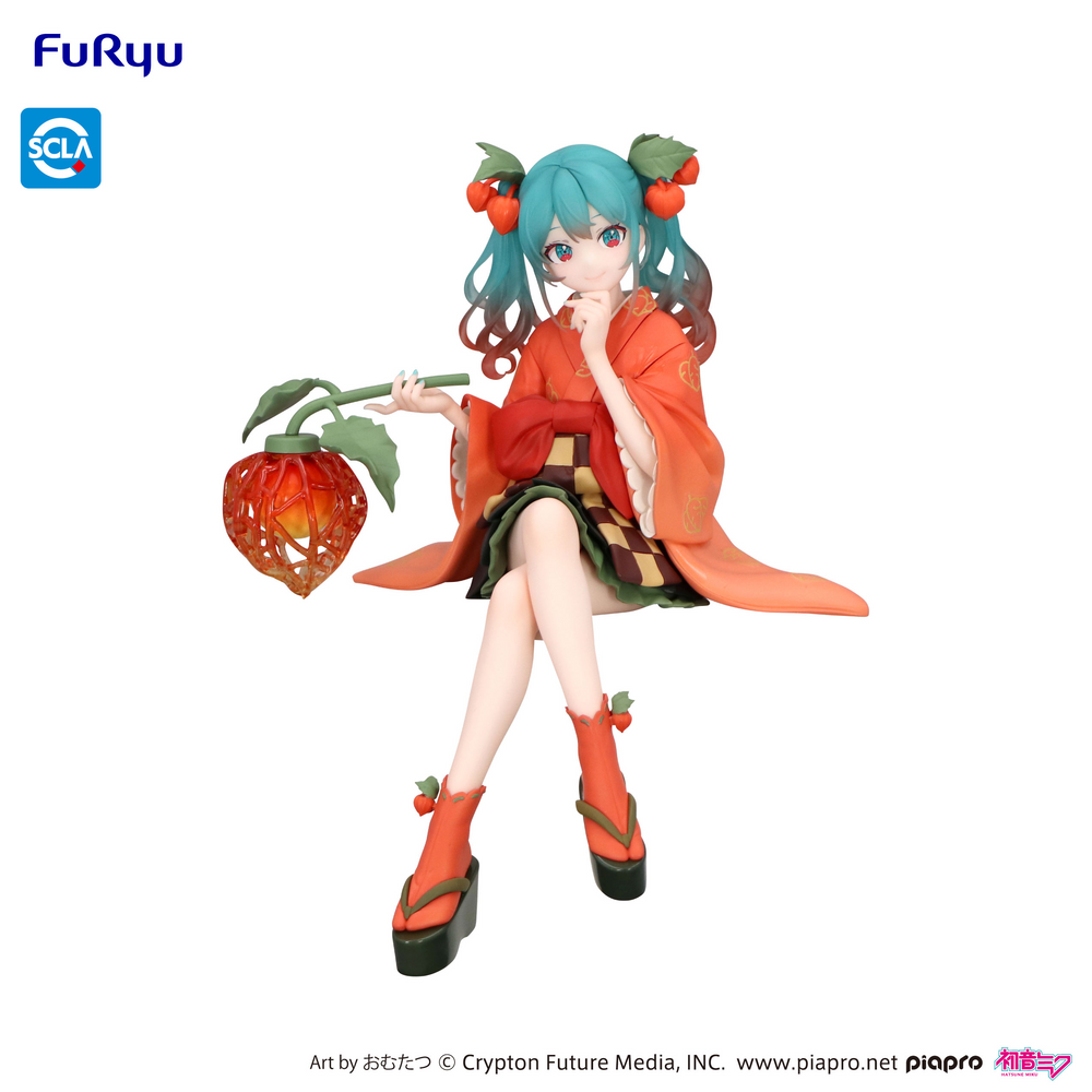 HATSUNE MIKU NOODLE STOPPER FIGURE -FLOWER FAIRY WINTER CHERRY-