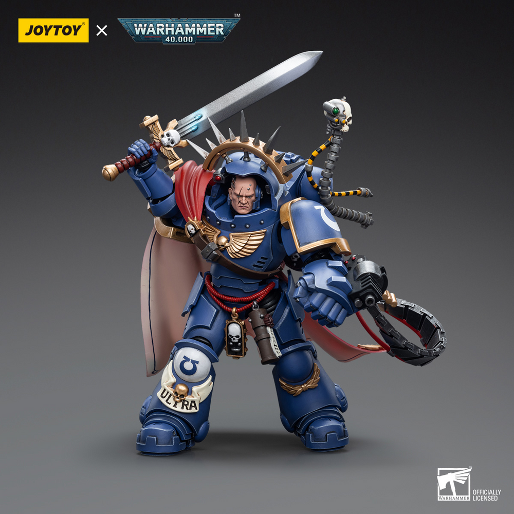 JOYTOY ULTRAMARINES CAPTAIN IN GRAVIS ARMOUR