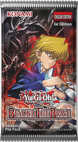 YGO BEYOND THE BRAVE BOOSTER PACK