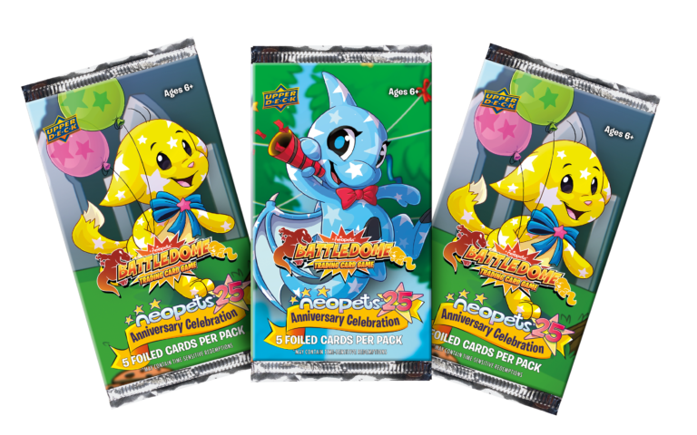 NEOPETS BATTLEDOME TCG 25TH ANNIVERSARY BOOSTER PACK