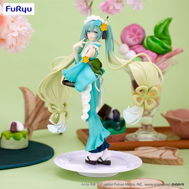 HATSUNE MIKU EXCEED CREATIVE FIGURE -MATCHA GREEN TEA PARFAIT MINT VER.-
