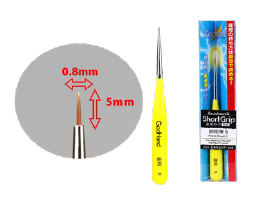 GODHAND - BRUSHWORK SHORTGRIP POINT BRUSH S
