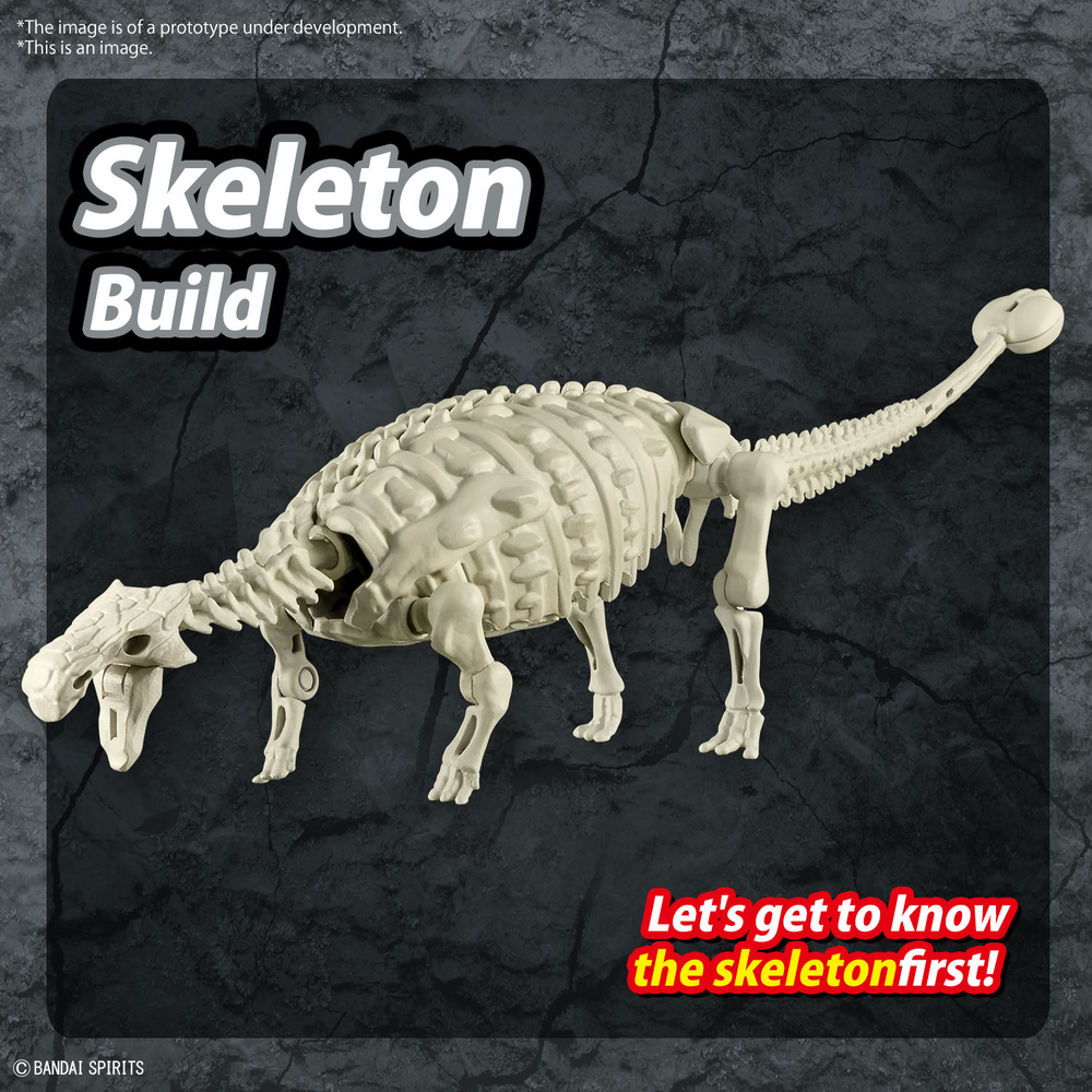 Bandai Dinosaur Plastic Model Kit #06 Ankylosaurus