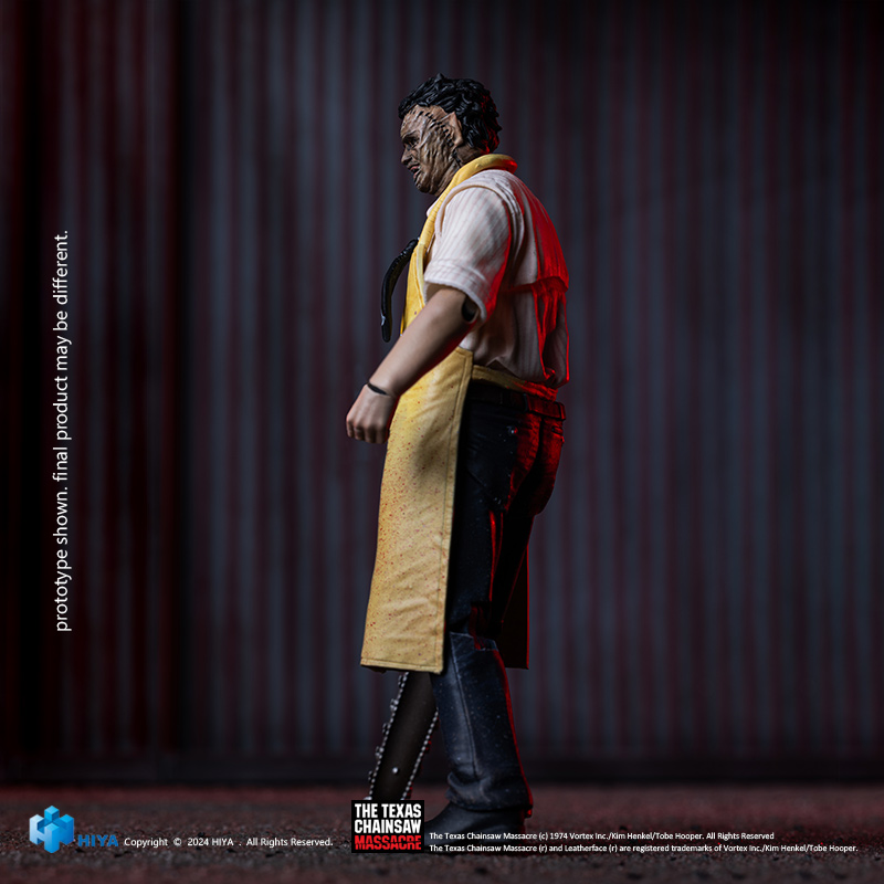 EXQUISITE MINI 1/18 TEXAS CHAINSAW MASSACRE (1974 ) LEATHERFACE - KILLING MASK STANDARD VER