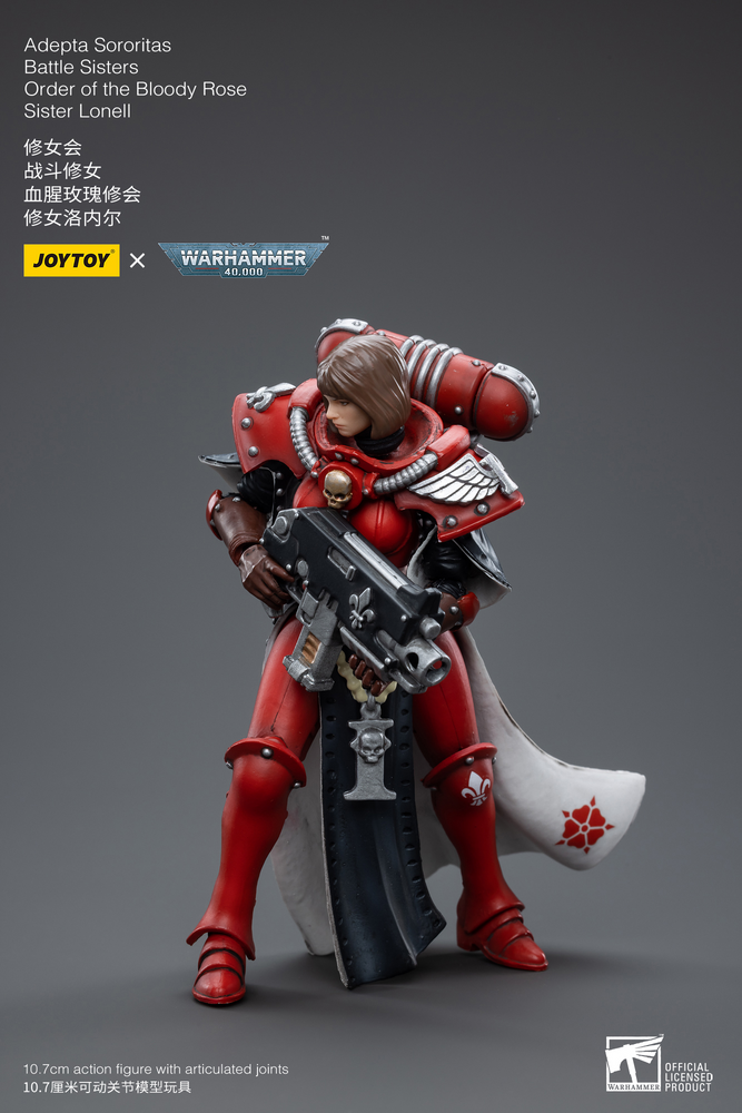 Joy Toy Adepta Sororitas Battle Sisters Order of the Bloody Rose Sister Lonell