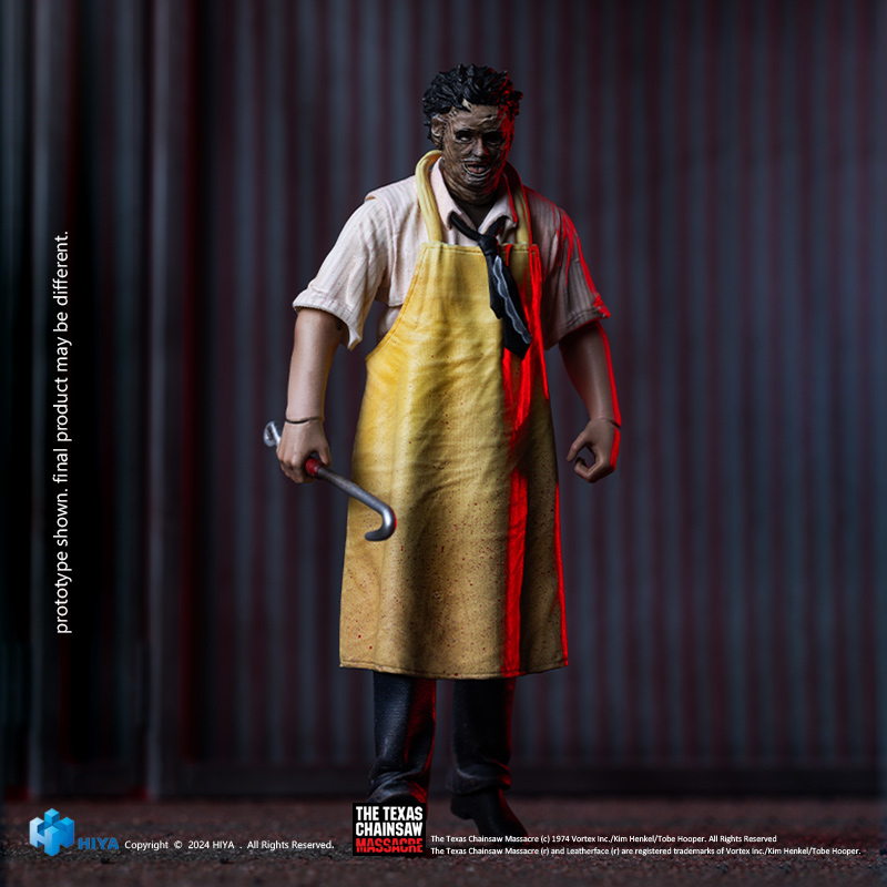 EXQUISITE MINI 1/18 TEXAS CHAINSAW MASSACRE (1974 ) LEATHERFACE - KILLING MASK STANDARD VER