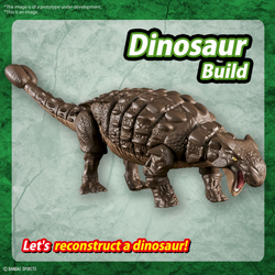 Bandai Dinosaur Plastic Model Kit #06 Ankylosaurus