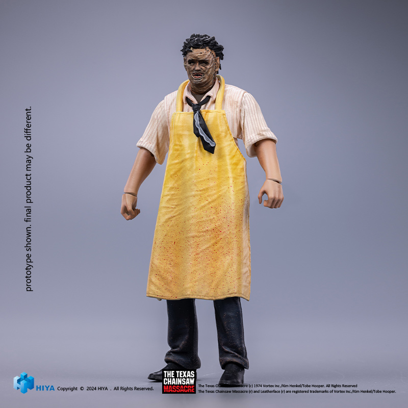 EXQUISITE MINI 1/18 TEXAS CHAINSAW MASSACRE (1974 ) LEATHERFACE - KILLING MASK STANDARD VER