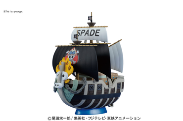 One Piece - Grand Ship Collection - Spade Pirates Ship