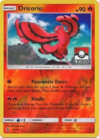 Oricorio (14/145) (League Promo) [Sun & Moon: Guardians Rising]