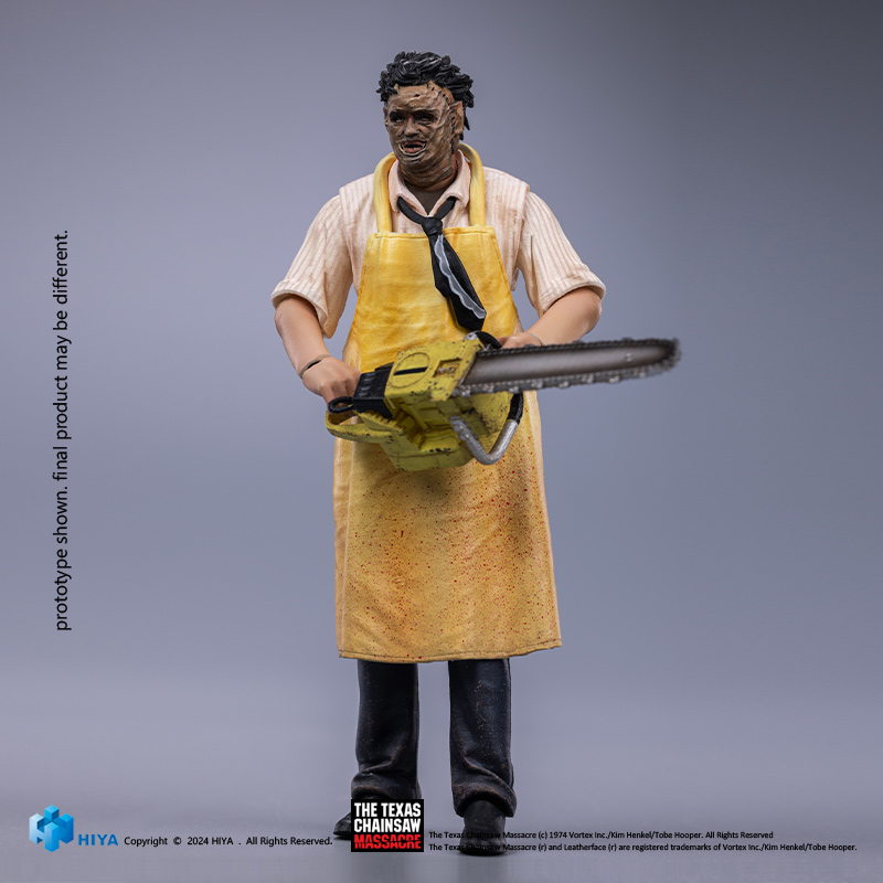 EXQUISITE MINI 1/18 TEXAS CHAINSAW MASSACRE (1974 ) LEATHERFACE - KILLING MASK STANDARD VER