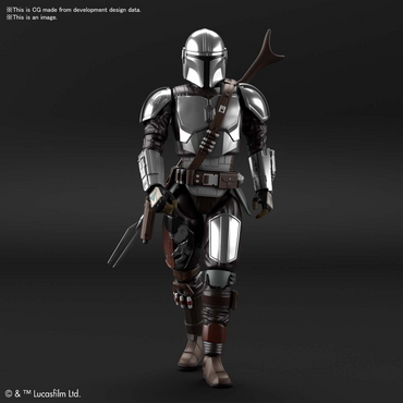 Bandai 1/12 The Mandalorian (Beskar Armor) Silver Coating Ver.
