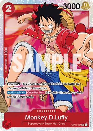 Monkey.D.Luffy [Romance Dawn] | Exor Games Charlottetown