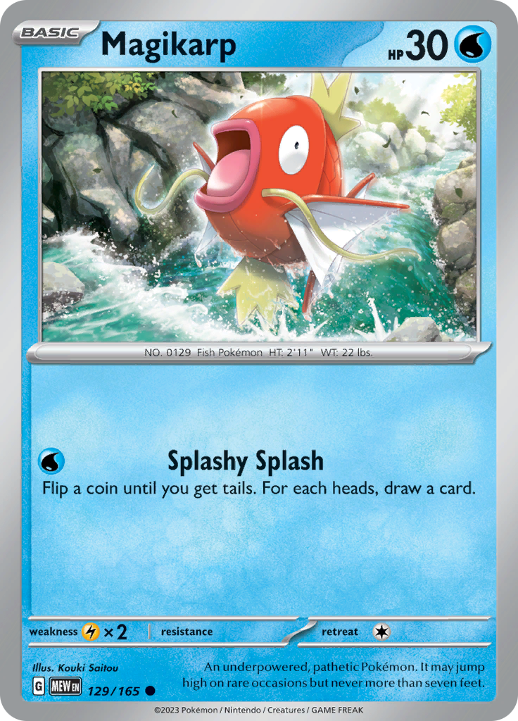 Magikarp (129/165) [Scarlet & Violet: 151]