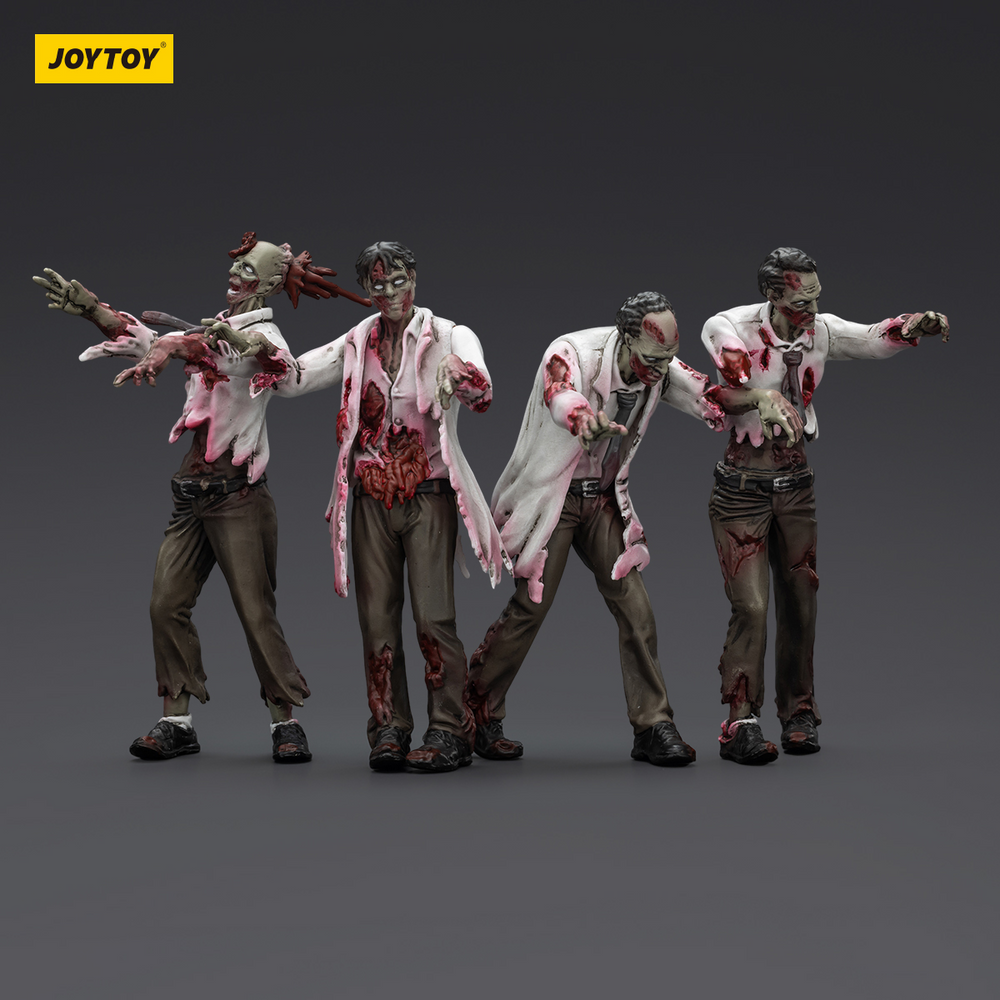 JOYTOY DARK SOURCE ZOMBIE FIGURE SCIENTISTS (MALE)