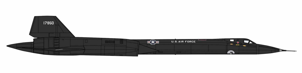 Hasegawa 1/72 SR-71 Blackbird (A Version) "First Aircraft"