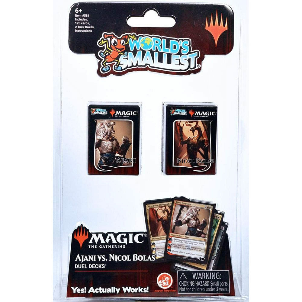 MTG WORLD'S SMALLEST AJANI VS NICOL BOLAS DUEL DECKS