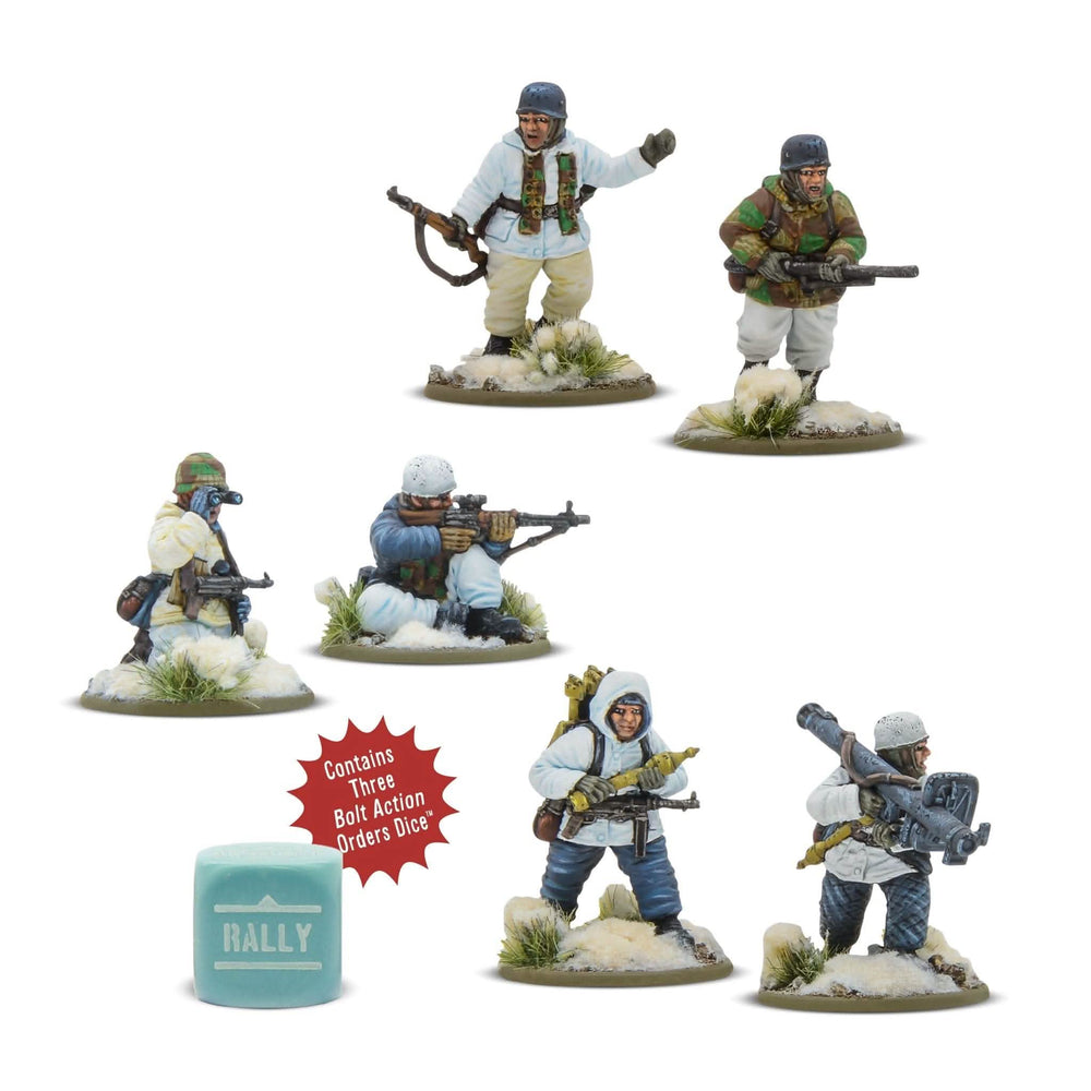 BOLT ACTION - WINTER FALLSCHIRMJÄGER WEAPONS TEAMS