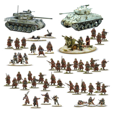 BOLT ACTION - US ARMY (WINTER) STARTER ARMY