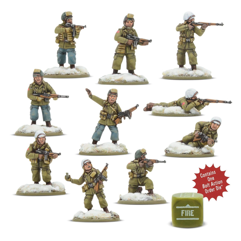 BOLT ACTION - US AIRBORNE (WINTER) PATHFINDER SQUAD