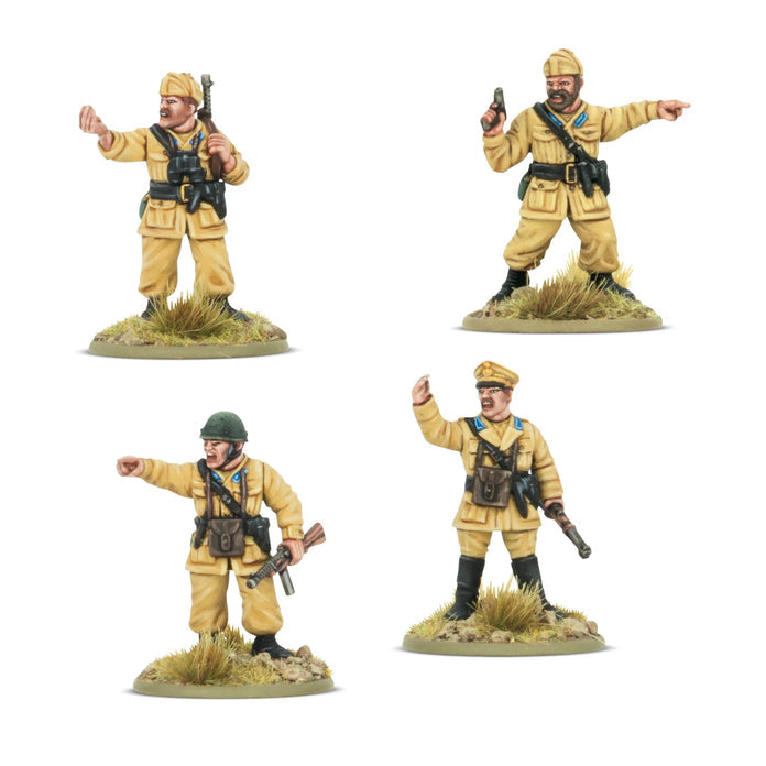 BOLT ACTION ITALIAN PARACADUTISI PLATOON COMMANDERS