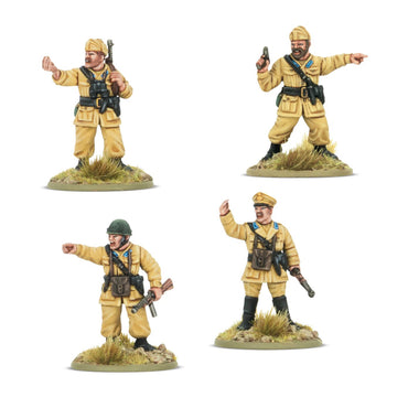 BOLT ACTION ITALIAN PARACADUTISI PLATOON COMMANDERS