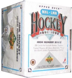 UD 91-92 HOCKEY HIGH NUMBER SERIES