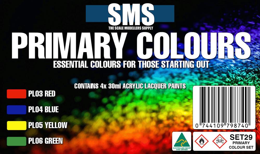 PRIMARY COLOURS COLOUR SET