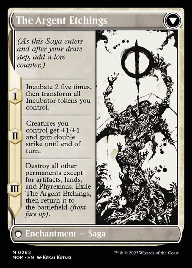 Elesh Norn // The Argent Etchings (Showcase Planar Booster Fun) [March of the Machine]