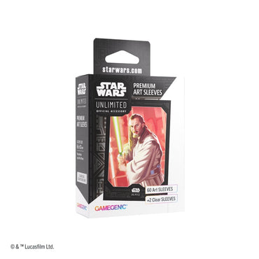 GAMEGENIC STAR WARS: UNLIMITED ART SLEEVES QUI-GON JINN