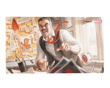 GAMEGENIC MTG MARVEL'S SPIDER-MAN PLAYMAT J. JONAH JAMESON
