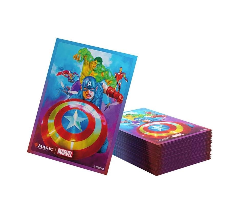 GAMEGENIC ART SLEEVES CAPTAIN AMERICA