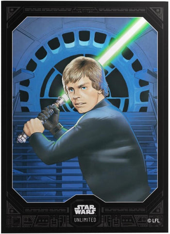 GAMEGENIC STAR WARS UNLIMITED PREMIUM ART SLEEVES JEDI LUKE SKYWALKER