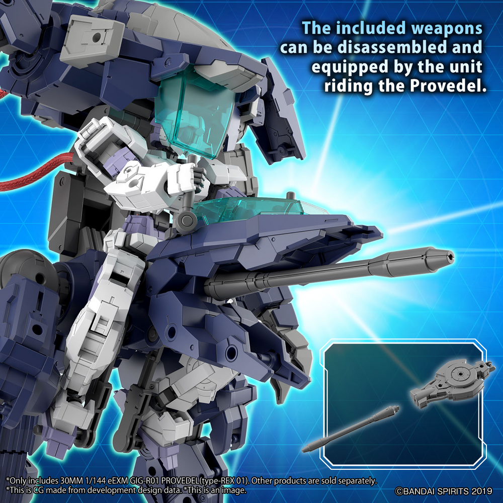 30MM 1/144 eEXM GIG-R01 PROVEDEL (type-REX 01)