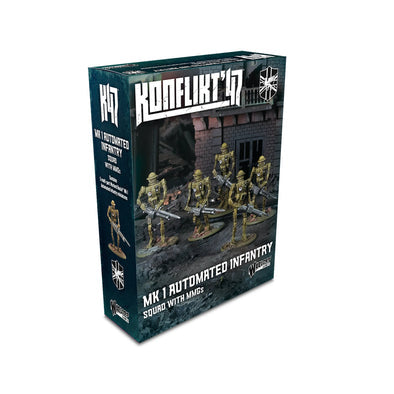 KONFLIKT '47 MK 1 AUTOMATED INFANTRY SQUAD WITH MMG