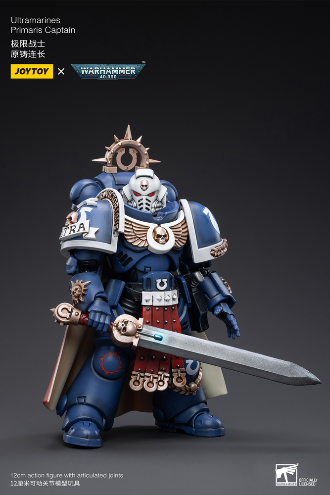 JOYTOY ULTRAMARINES PRIMARIS CAPTAIN
