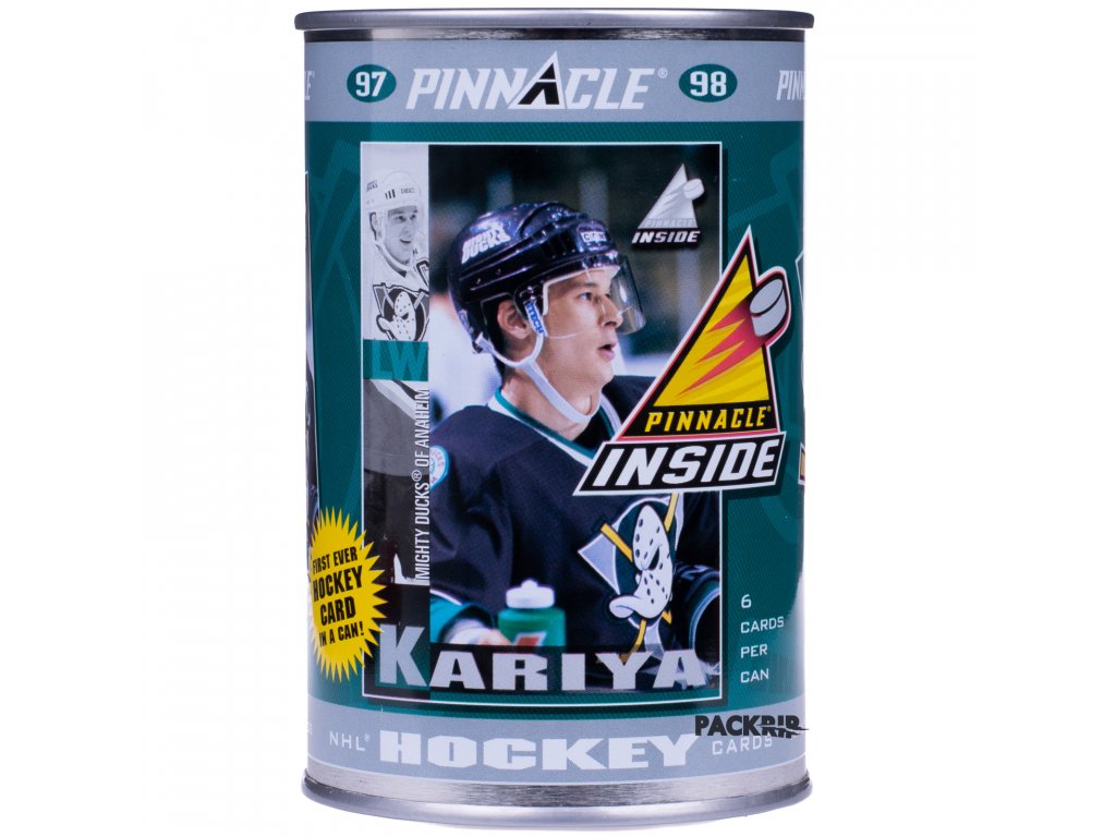 PINNACLE INSIDE PAUL KARIYA CARD IN A CAN