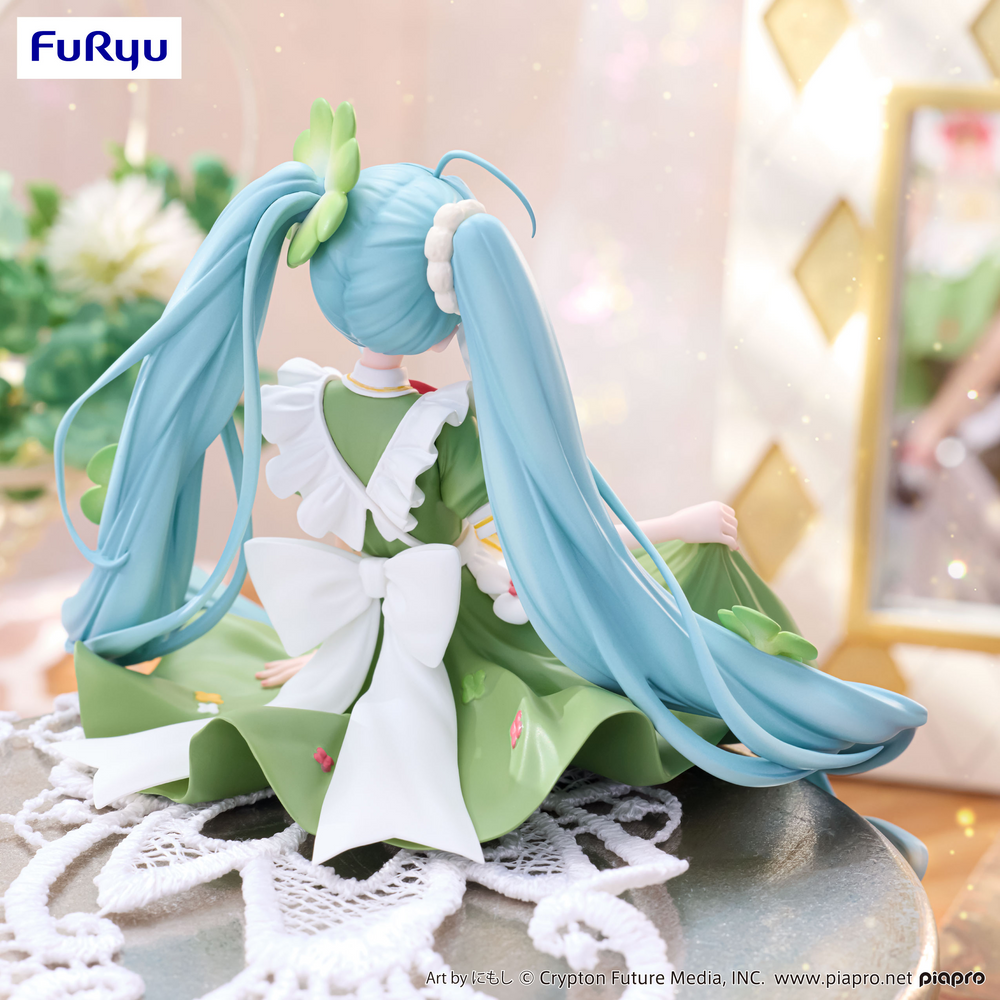 Hatsune Miku Noodle Stopper Figure -Flower Fairy Clover-