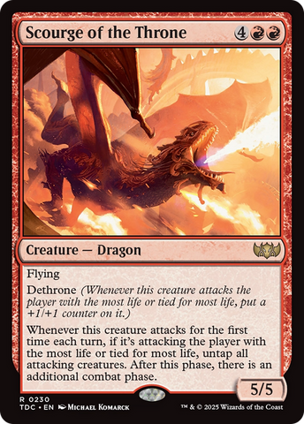 Scourge of the Throne [Tarkir: Dragonstorm Commander]