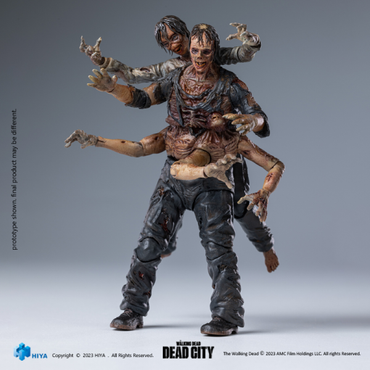 EXQUISITE MINI SERIES 1/18 SCALE THE WALKING DEAD: DEAD CITY WALKER KING