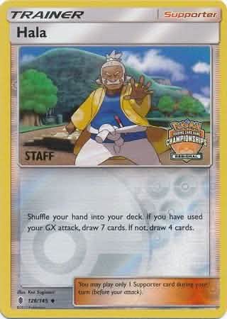Hala (126/145) (Regional Championship Promo Staff) [Sun & Moon: Guardians Rising]