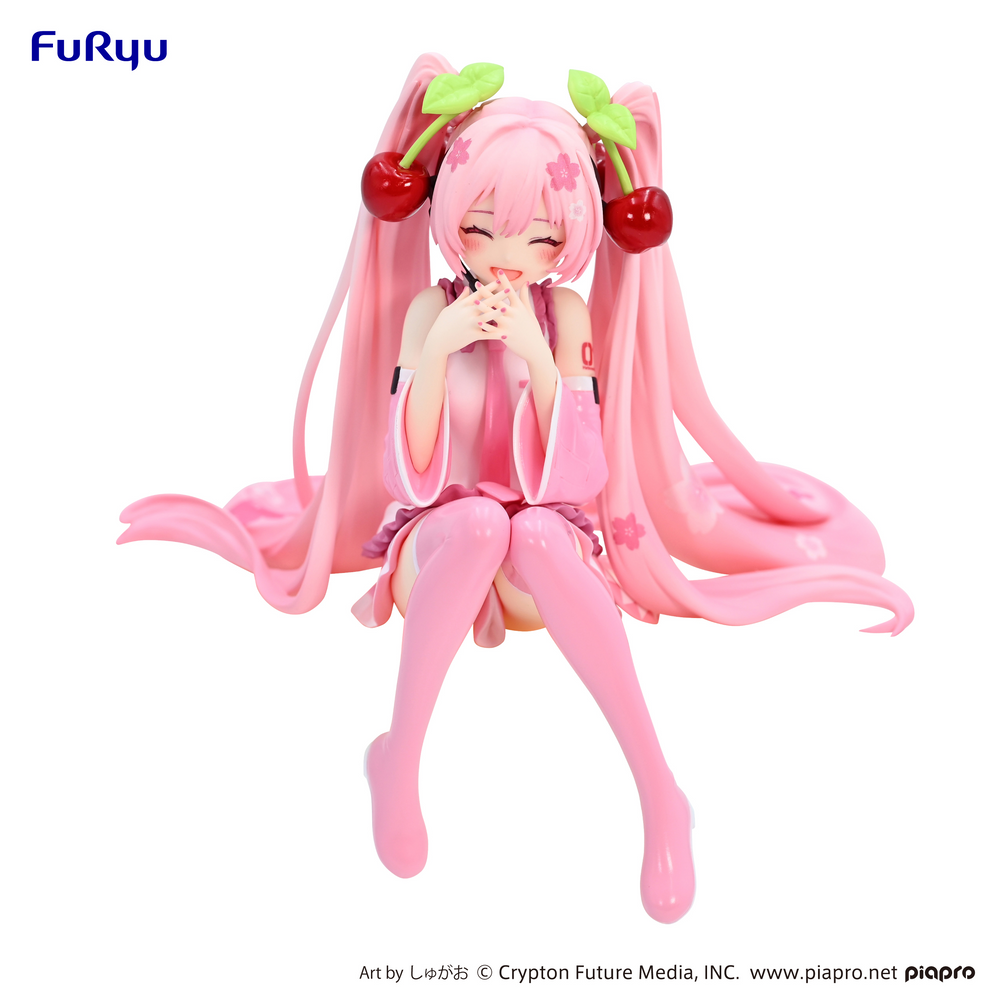 Hatsune Miku Noodle Stopper Figure -Sakura Miku 2023 Smile ver.-